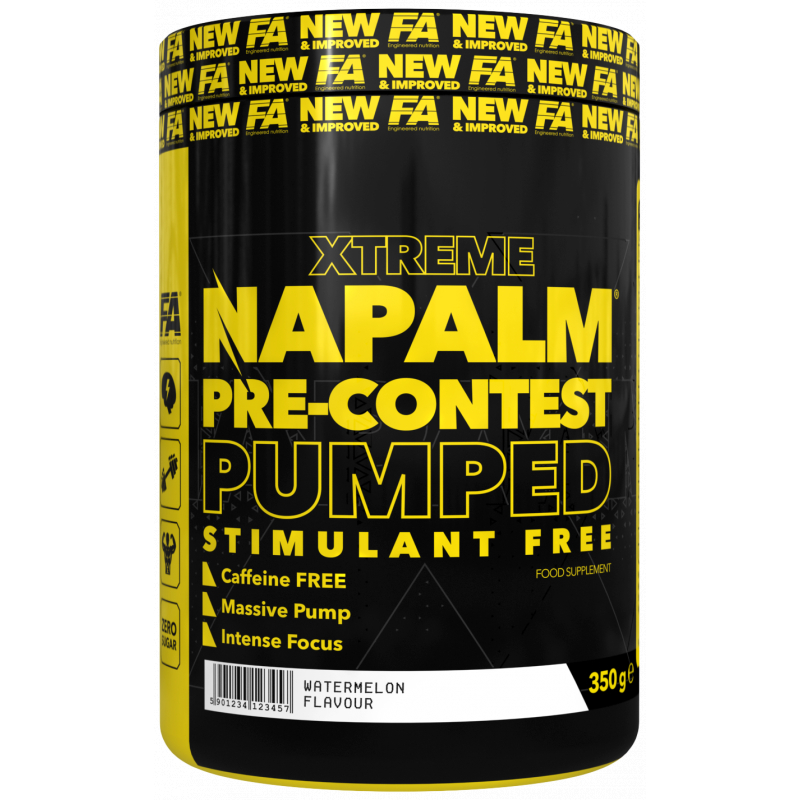 Napalm Pre-Contest PUMPED Stimulant Free 350g