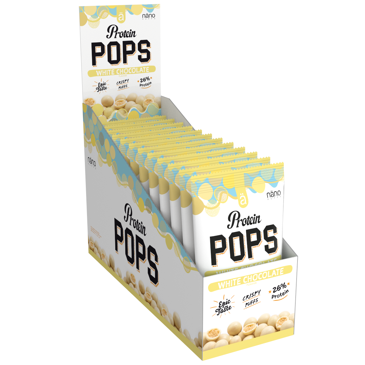 NanoSUPPS-PROTEIN POPS 12x38g