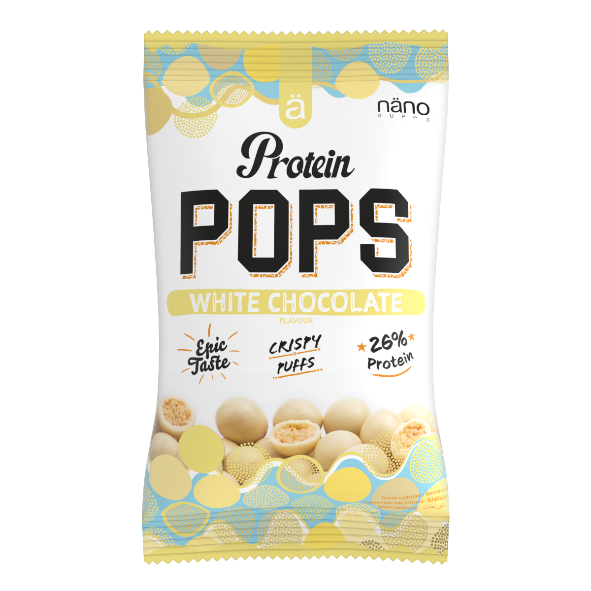NanoSUPPS-PROTEIN POPS 12x38g